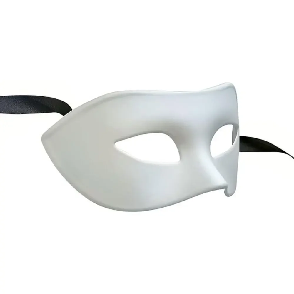 Masquerade Mask Men Adult Black Half Face Costume Ball Prom Halloween Party